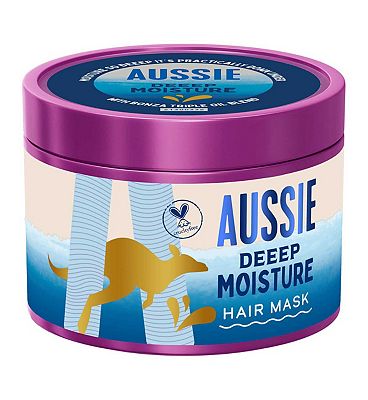 Aussie Deeep Moisture Hair Mask 500ml. Rehydrates, Nourishes & Deeply Conditions Dry Hair