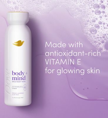 Dove French Lavender & Oat Milk Serum Body Wash 350ml (2)