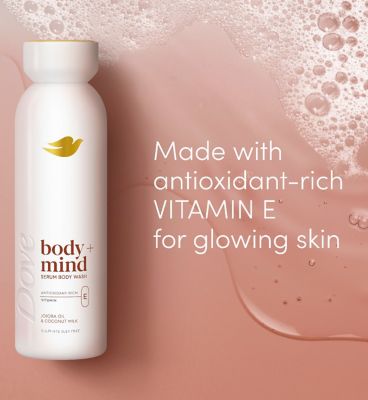 Dove Jojoba Oil & Coconut Milk Serum Body Wash 350ml (2)