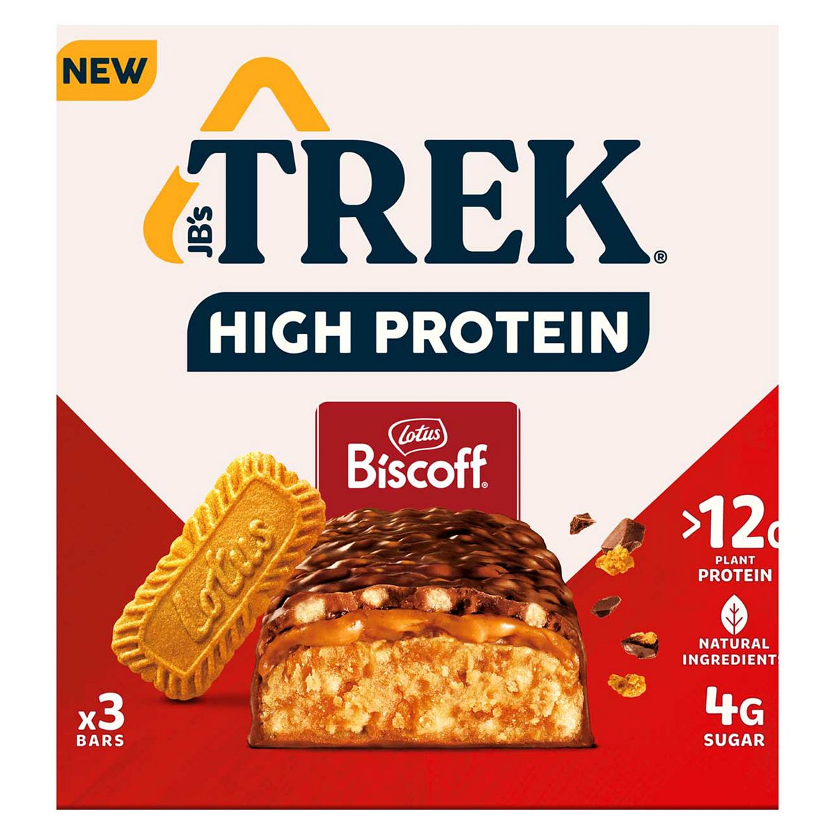 Trek High Protein Biscoff Multipack 44G 3S