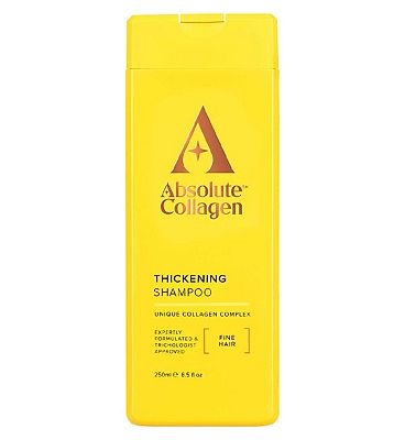 Absolute Collagen Thickening Collagen Complex Shampoo, Fine Hair 250ml