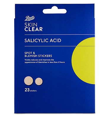 Boots Skin Clear with Salicylic Acid Blemish Stickers 23s