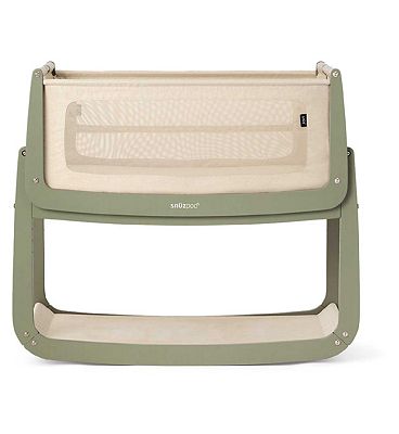Snuz Snuzpod 5 Bedside Crib - Sage