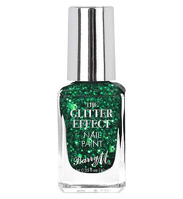 Barry M Glitter Effect Nail PaintGood Time Green Net 0.34 fl. oz