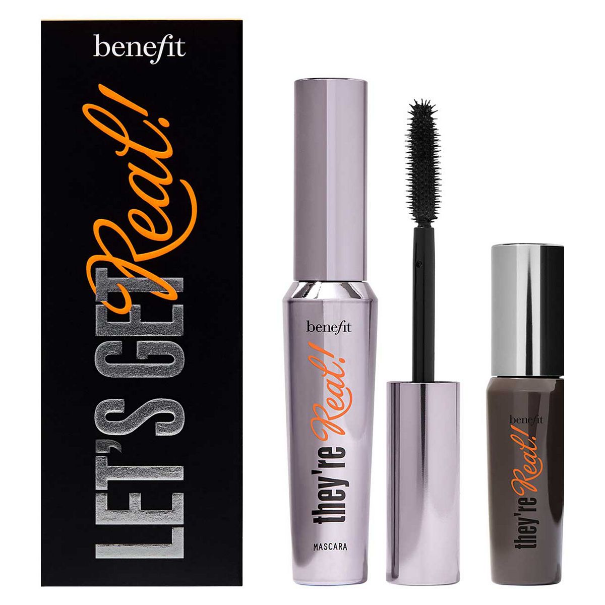 Benefit Let's Get They're Real Mascara Booster Duo Set