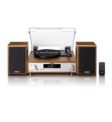 Lenco MC-160WD Stereo System with Turntable