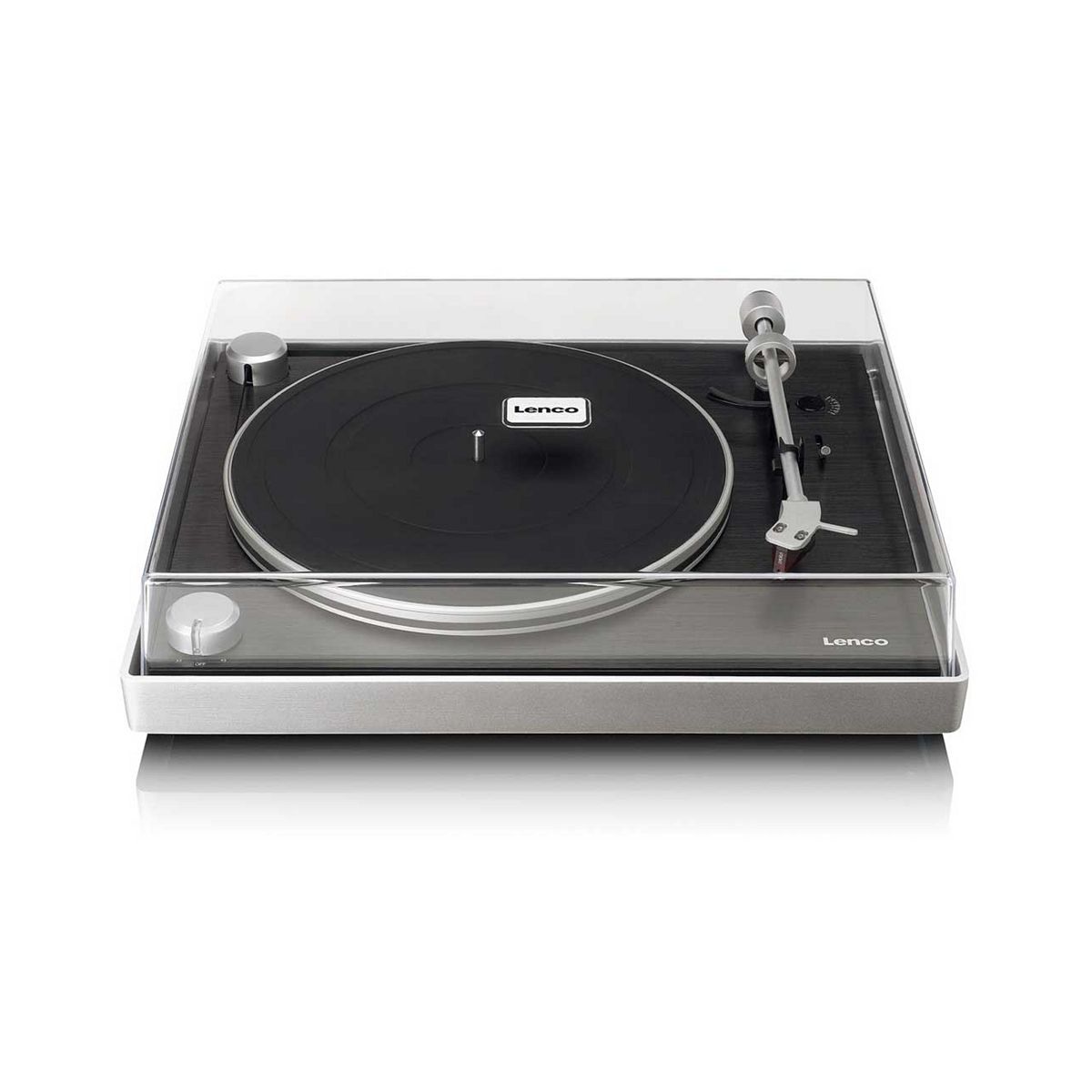 Lenco L-455Bk Audiophile Turntable With Ortofon 2M Red Cartridge