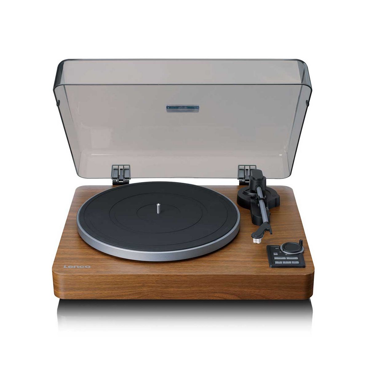 Lenco Lbta-165Wd Full Automatic Turntable With Bluetooth - Wood