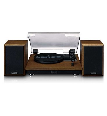 Lenco LS-100 Turntable and Hi Fi speakers