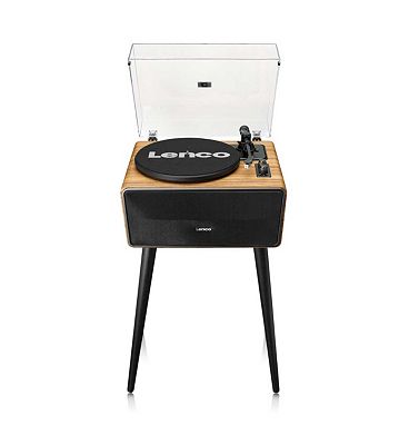 Lenco Ls-570Ok Turntable With 4 Speakers Built-In And Bluetooth Reception