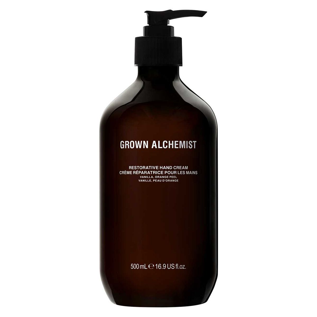 Grown Alchemist Restorative Hand Cream Vitamin E + Orange Peel 500ml
