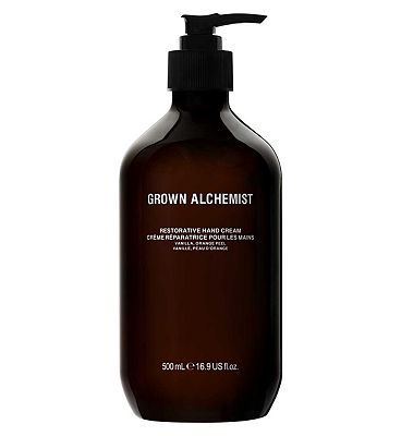 Grown Alchemist Restorative Hand Cream Vitamin E + Orange Peel 500ml
