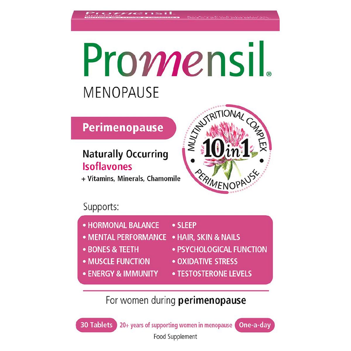 Promensil Perimenopause 10 In 1 Tablets 30S