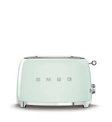 Smeg 2 Slice Toaster Pastel Green