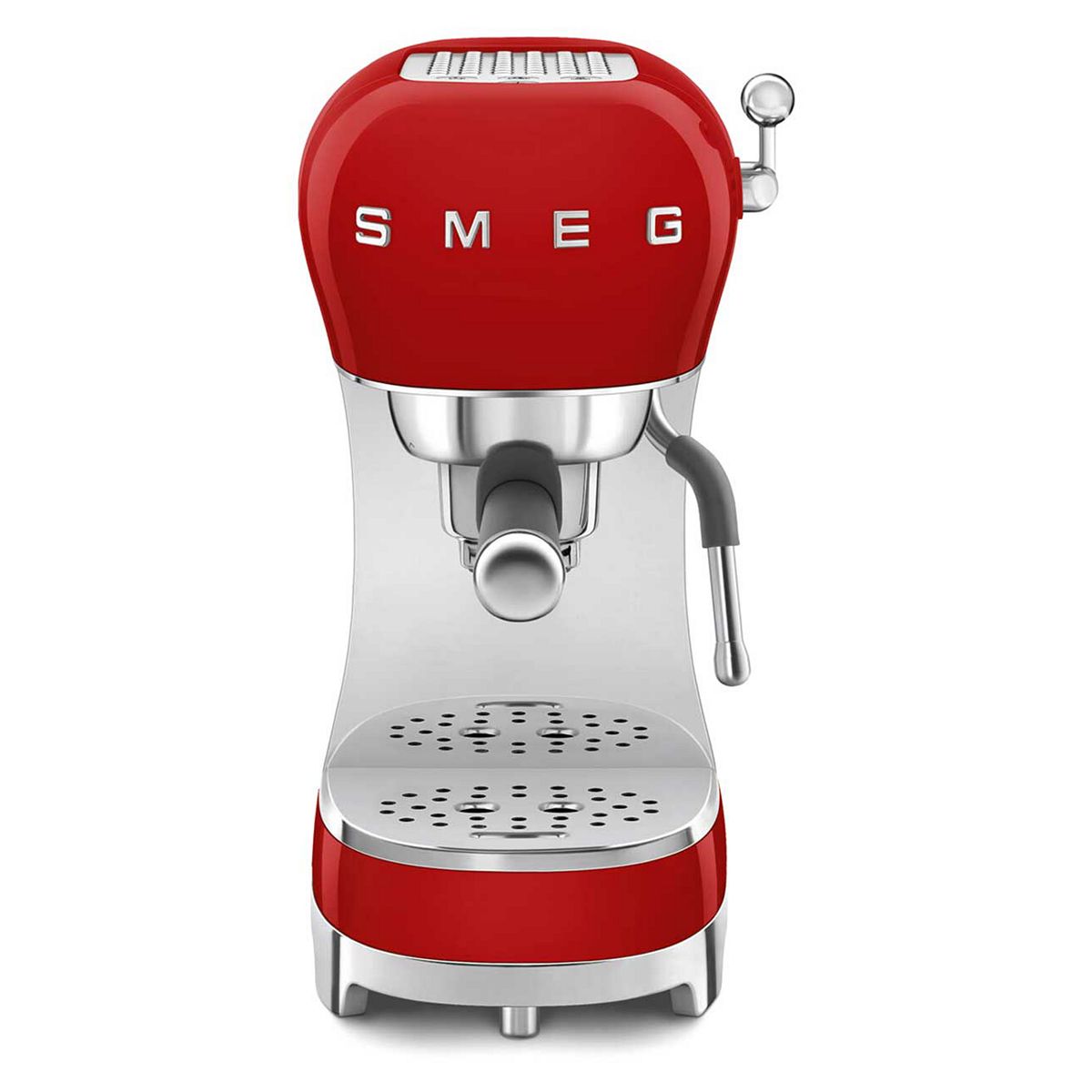 Smeg Espresso Coffee Machine In Red