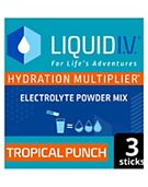 Liquid I.V. Hydration Multiplier Electrolyte Powder Mix Tropical Punch 3 Sachets
