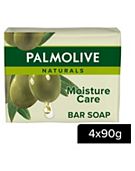 Palmolive Naturals Moisture with Olive Bar Soap 4 Pack