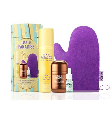 Isle Of Paradise Tanning Heroes Star Gift Set