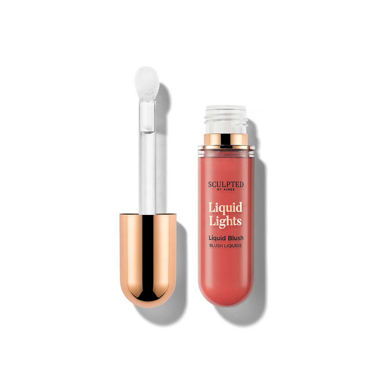 Sculpted by Aimee Liquid Lights Matte Real Peachy Bblusher 7ml