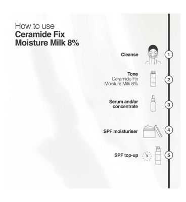Nip+Fab Ceramide Fix Base Build Moisture Milk 8% 125ml (3)
