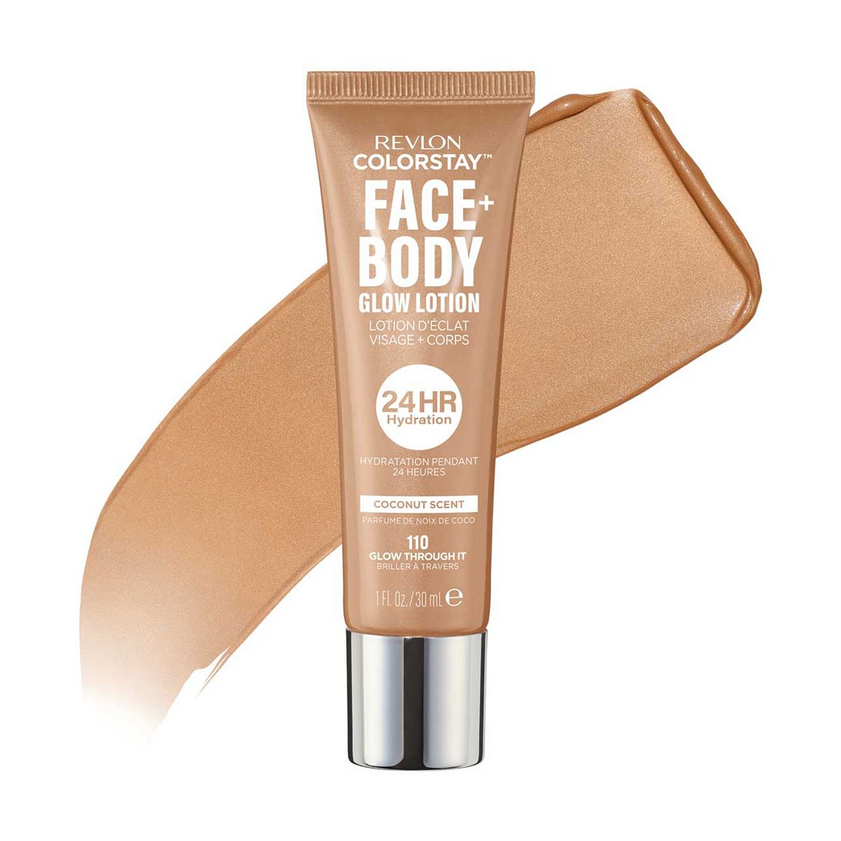 Revlon Colorstay Face And Body Glow Lotion 10Ml in 110 Through It