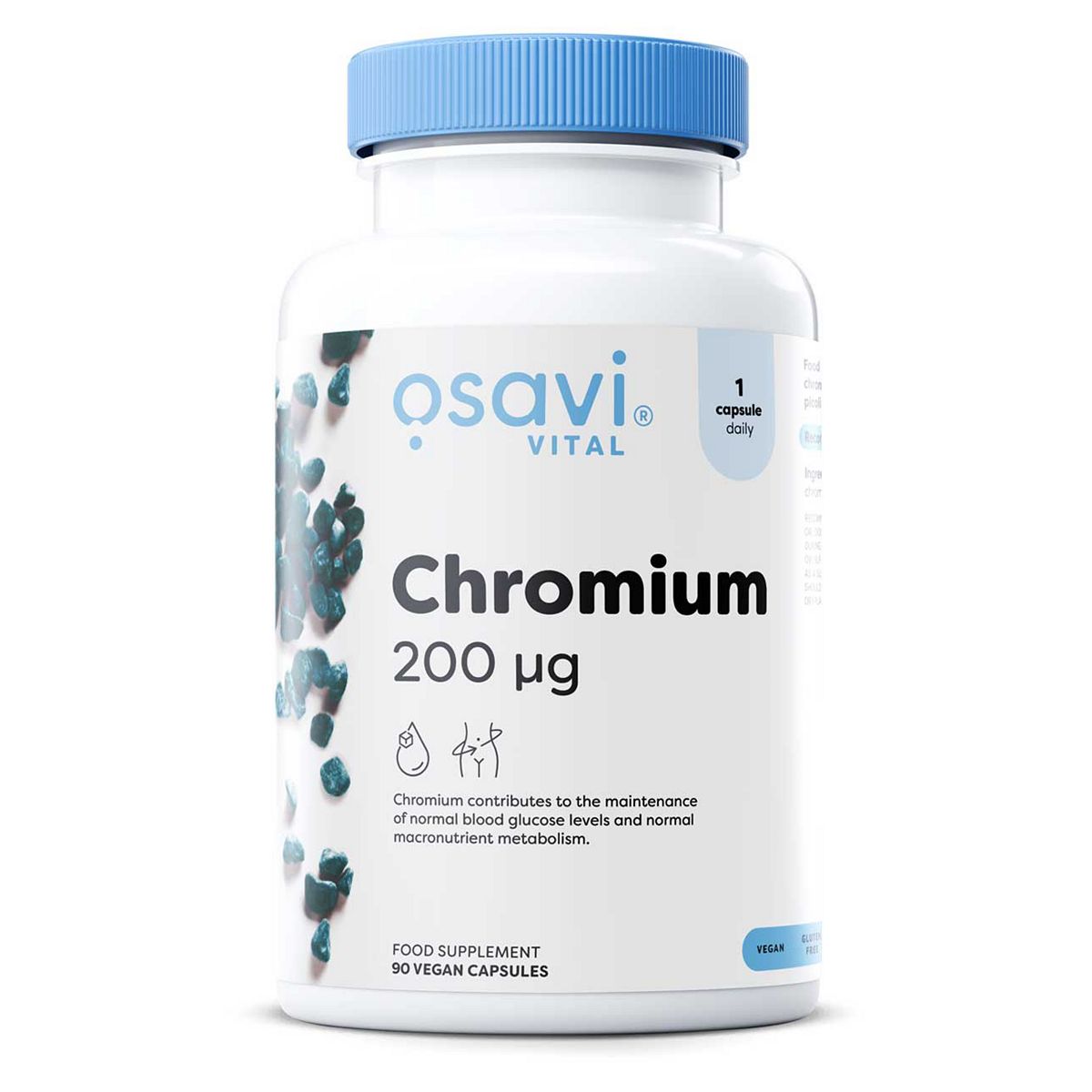 Osavi Chromium 200Mcg Vegan Capsules - 90 Servings