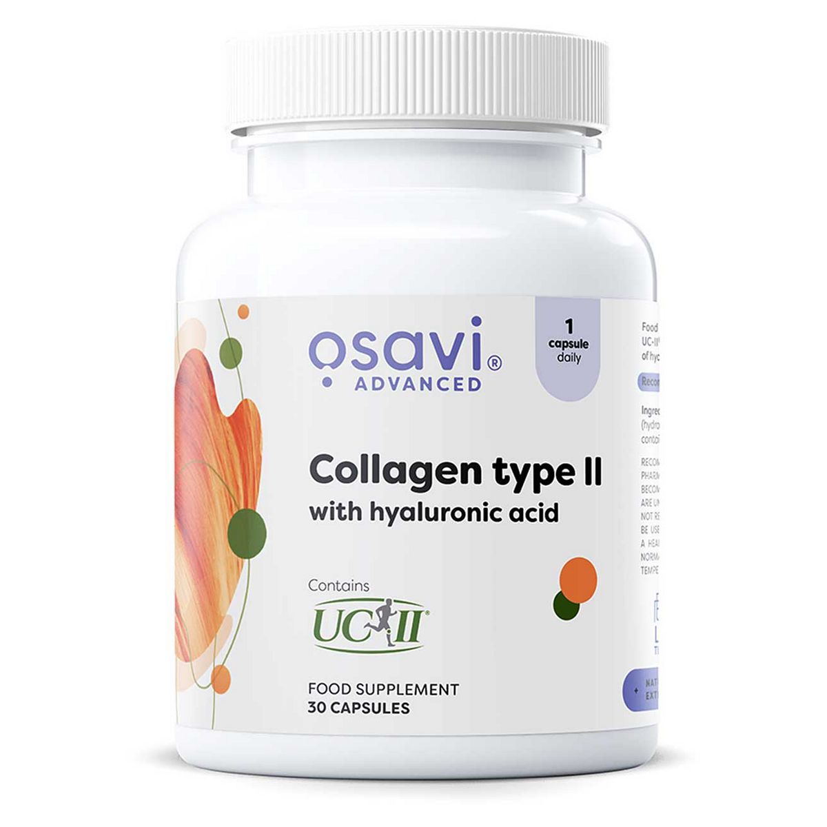 Osavi Collagen Type Ii With Hyaluronic Acid Capsules - 30 Servings