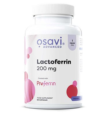 Osavi Lactoferrin 200mg Capsules - 60 Servings