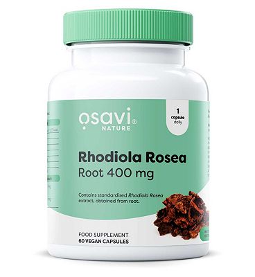 Osavi Rhodiola Rosea Root 400mg Vegan Capsules - 60 Servings