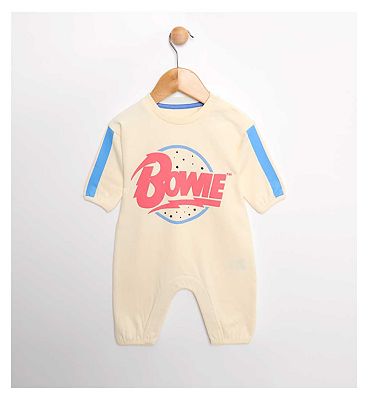 David Bowie Logo Romper 3-6 Months