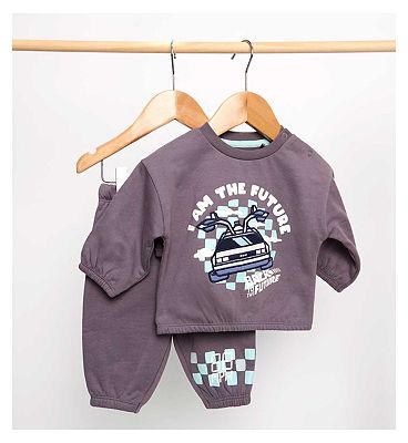 Back To The Future Sweat Set 12-18 Months