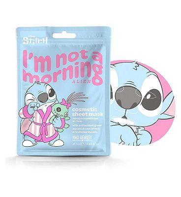 Mad Beauty Disney Stitch Pamper Cosmetic Sheet Mask 25ml
