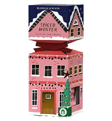 Blossom & Wood Small Cracker Candle - Spiced Winter 85g