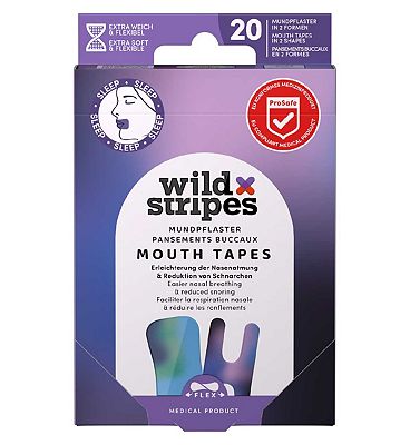 Wild Stripes Mouth Patches Sunset 10s