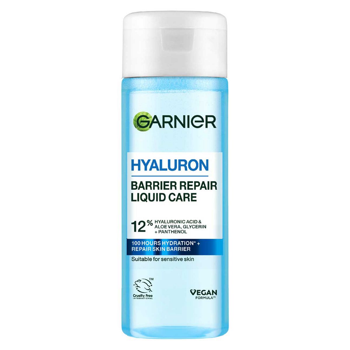 Garnier Br/> Hyaluron Barrier Repair Liquid Care, 12% Glycerin & Panthenol, Aloe Vera Hyaluronic Acid, 120ml