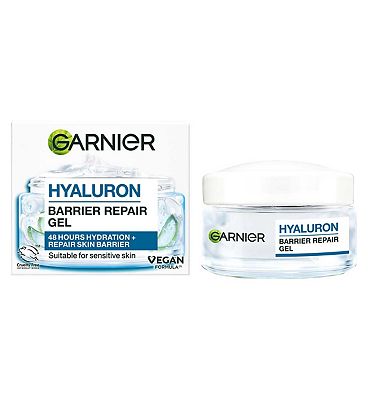 Click to view product details and reviews for Garnier Hyaluron Barrier Repair Gel 50ml.