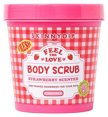 Skinnydip London Supermarket Strawberry Body Scrub 270g