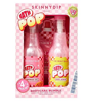 Skinnydip London Supermarket Shower Gel Set with Facemask and Loofah