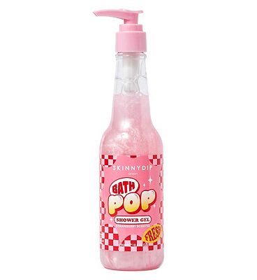 Skinnydip London Supermarket Strawberry Shower Gel Pop 290ml