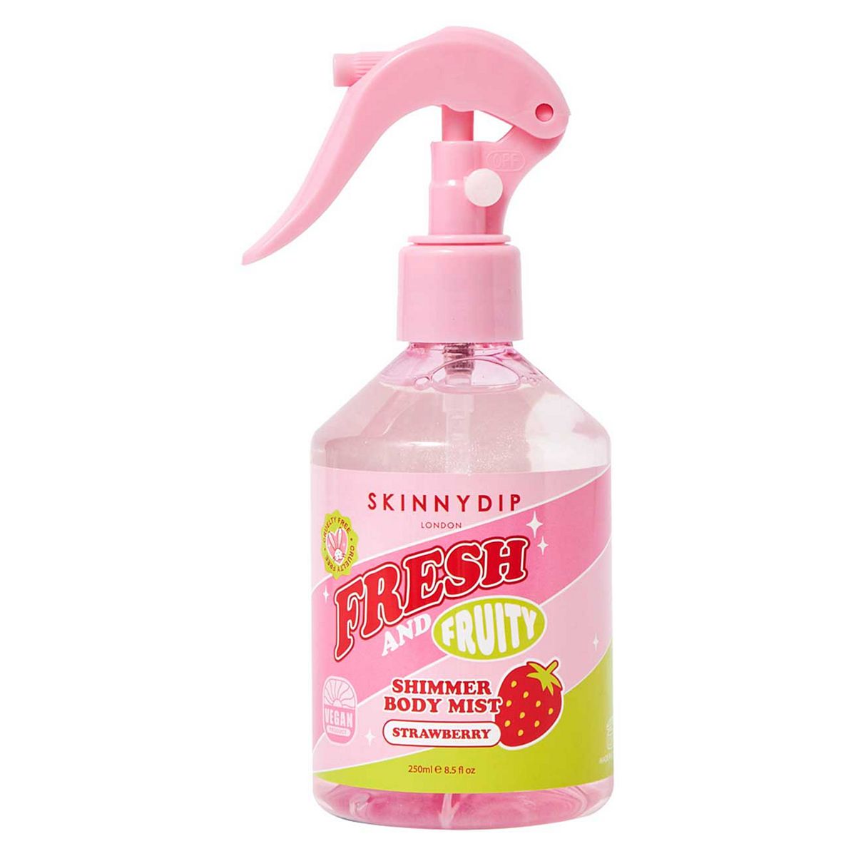 Skinnydip London Supermarket Strawberry Body Mist250 Ml, 250Ml