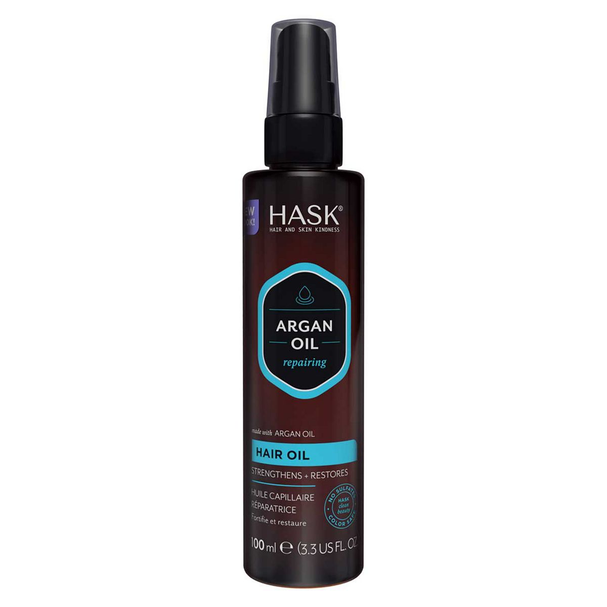 Hask Argan Hair Oil Repairing Strengthens & Restores. 100ml