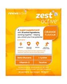 Revive Active Zest Active with Beta Glucans, L-lysine, Multivitamins & Taurine - 1 Month Supply, 30 Sachets