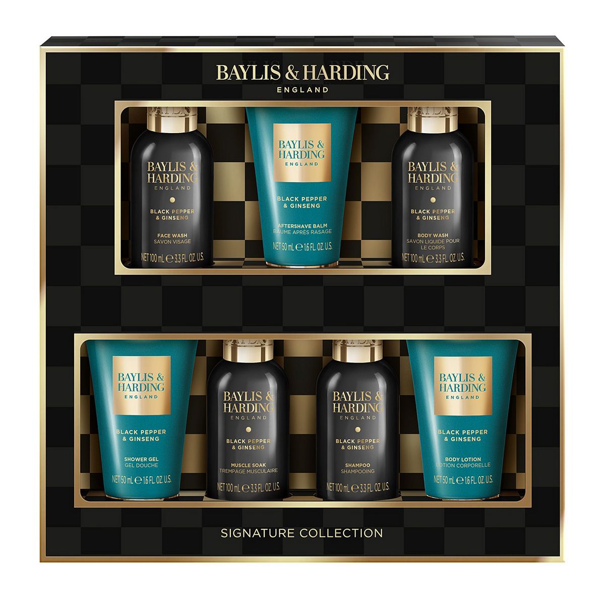 Baylis & Harding Black Pepper & Ginseng His Essential Luxuries Gift Set