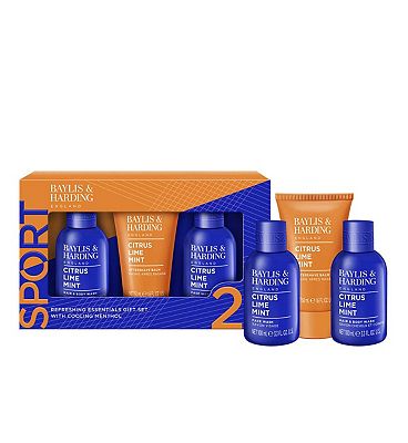 Baylis & Harding Citrus Lime and Mint Mens Refreshing Essentials Trio Gift Set