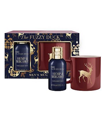 Baylis & Harding The Fuzzy Duck Hemp and Bergamot Mens Luxury Mug Gift Set