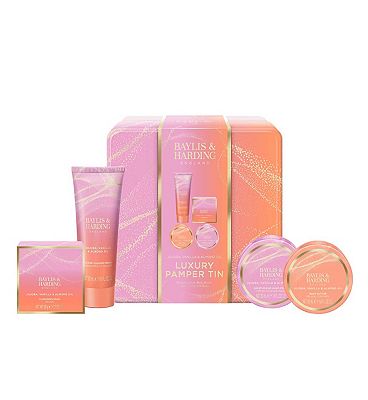 Baylis & Harding Jojoba, Vanilla & Almond Oil Luxury Pamper Tin Gift Set
