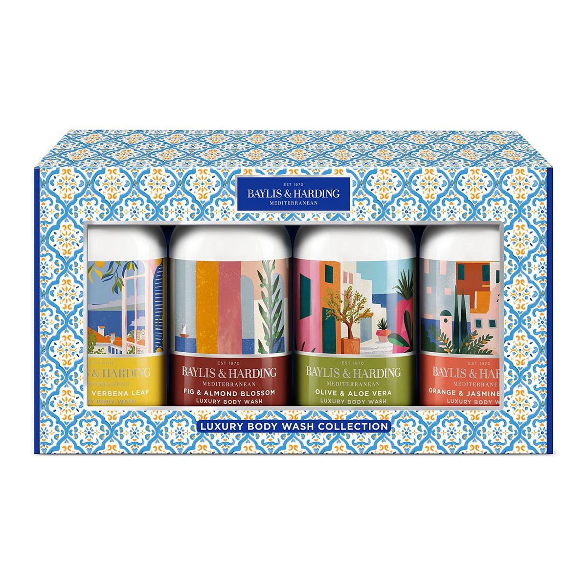 Baylis & Harding Mediterranean Luxury Body Wash Collection Gift Set