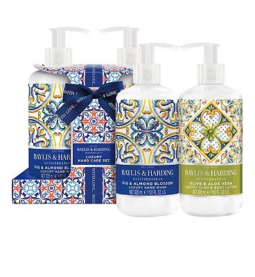 Baylis & Harding Mediterranean Luxury Ceramic Hand Care Gift Set