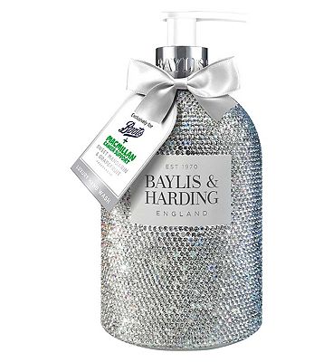 Baylis & Harding Sweet Mandarin & Grapefruit Silver Jewelled Luxury Hand Wash Gift 500ml