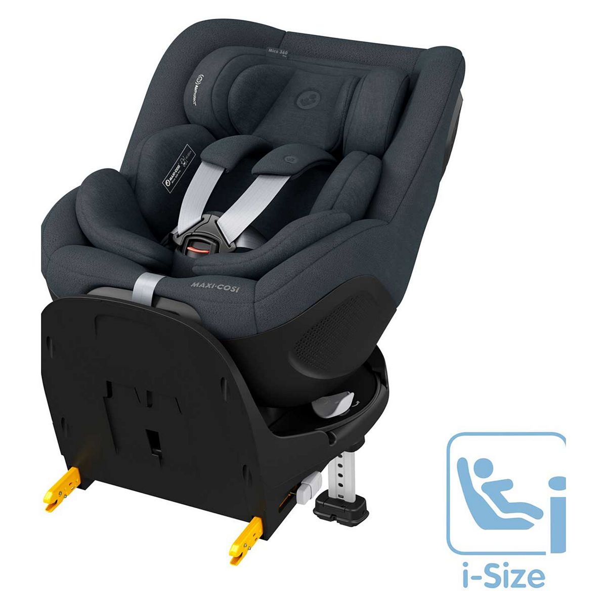 Maxi Cosi Maxi-Cosi Mica 360 Pro Car Seat Authentic Graphite 40-105Cm, 0-15Kg, 0-4Yrs